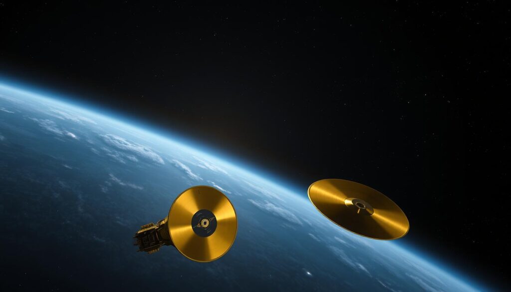 Voyager 1 and 2 distance